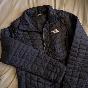 North Face, navy blue, lightweight jacket, size small